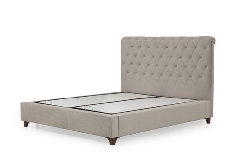 DELUXE BAZA+BAŞLIK, BEJ, 160X200