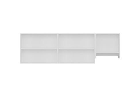 MİNAR 240 CM MUTFAK DOLABI BEYAZ 240-B5-ÜST MODÜL