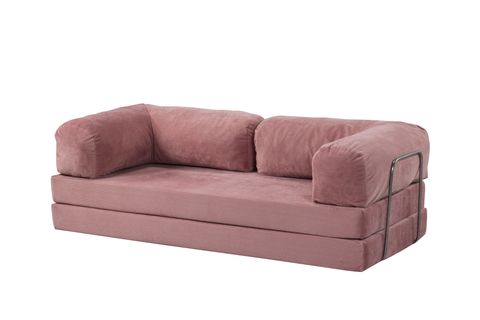 LİNA ÇOK AMAÇLI YATAKLI AKTİVİTE KOLTUĞU, PEMBE, 90X200