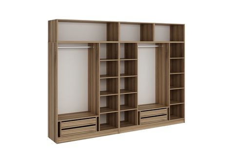 MİNAR KALE GARDIROP 7,  7 KAPAKLI,  190 CM