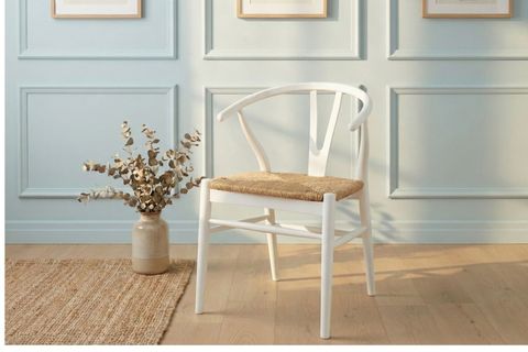 SİMON LAKE MAT KAYIN AĞACI SANDALYE, BEYAZ, 4 ADET