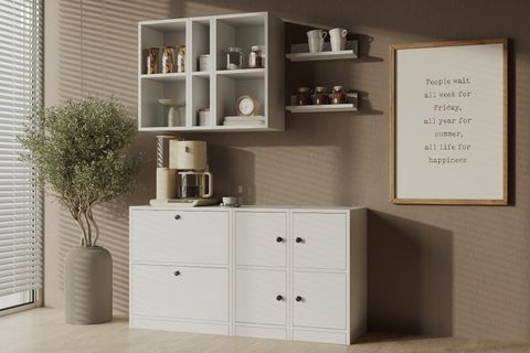 BK ÇOK AMAÇLI DOLAP, 4 KAPAKLI, KBR