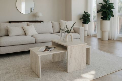 COSMOS AYARLANABİLİR MODÜLER ORTA SEHPA, İKİLİ