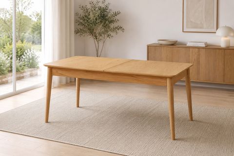 RETRO AÇILIR MUTFAK MASASI, 120 CM, MEŞE