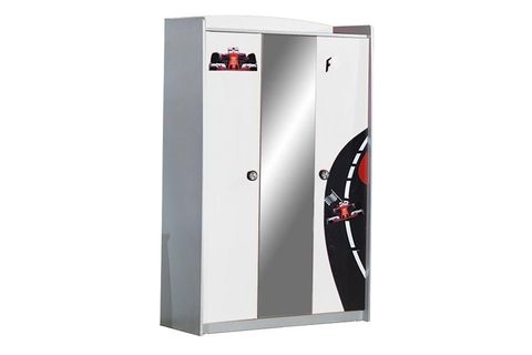 FORMULA GENÇ ODASI TAKIMI BEYAZ AUDİ V7 FULL LEDLİ ARABALI YATAK