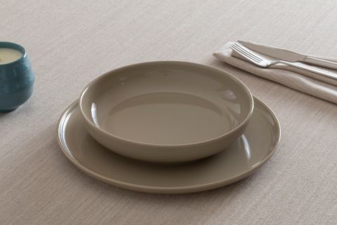 KİTCHEN ESSENTİALS STONEWARE SERVİS TABAĞI 28 CM, VİZON, ALTILI SET