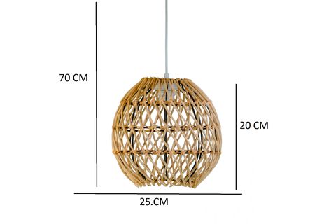 NİNA TEKLİ BAMBU AVİZE