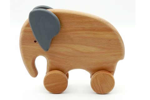 NS DESİGN FİL RENKLİ AHŞAP OYUNCAK