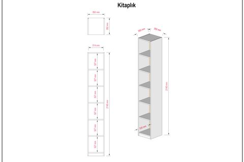 LİFE MODÜLER GİYİNME DOLABI N4