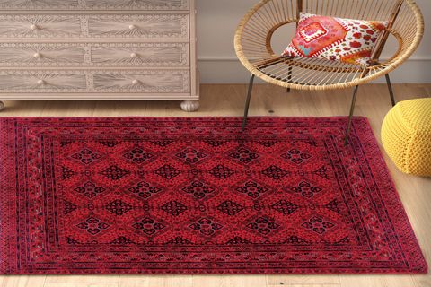 AİDA HOME ROSSO AFGANO SALON HALISI, 80X150