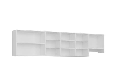 MİNAR 300 CM MUTFAK DOLABI BEYAZ 300-B5-ÜST MODÜL