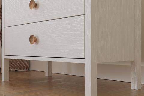 VENEZİA MİNİFİKS ŞİFONYER, WOOD BEYAZ, 2 ÇEKMECELİ