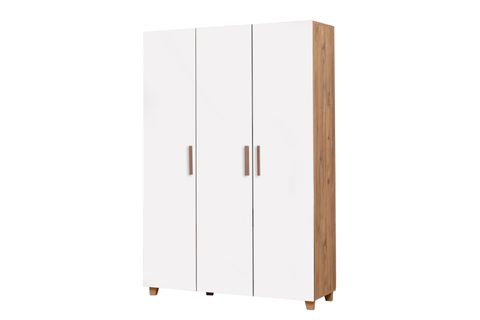 LEVA GARDIROP, ATLANTİK BEYAZ, 3 KAPAKLI