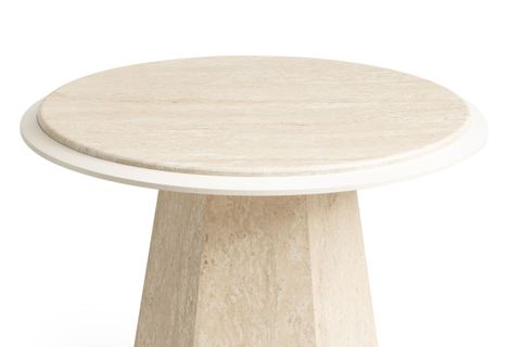 PRİZMA ECE ORTA SEHPA, TRAVERTEN