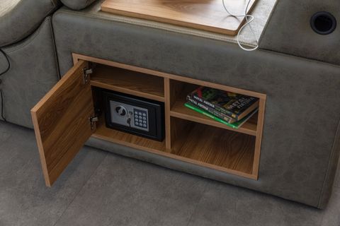 ROME TV MODÜLLÜ MASAJLI AKILLI KARYOLA, KAHVERENGİ