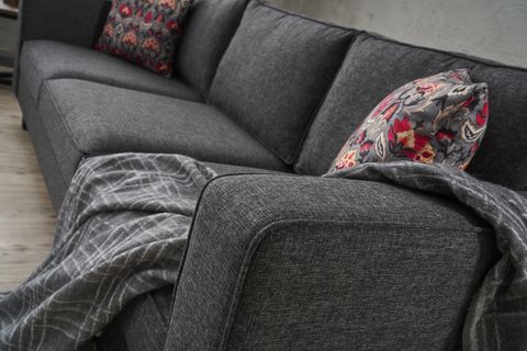 KALE SERİSİ ÜÇLÜ KOLTUK, KETEN, ANTRASİT