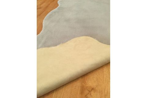 TAPPETO REX TAVŞANI POSTU, GRİ, 75X100