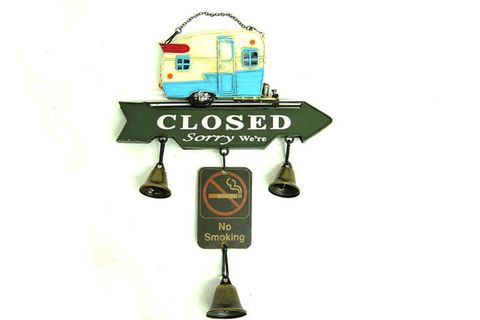 DEKORATİF METAL KARAVAN KAPI ÇANI C0224