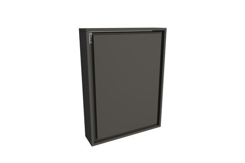 SEDİR RAFLI AÇILIR KAPANIR DUVARA MONTE ÇALIŞMA BİLGİSAYAR MASASI, ANTRASİT