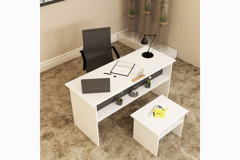 KALENDER DEKOR MERKÜR-1-2-MRK14 OFİS BÜRO MASASI TAKIMI