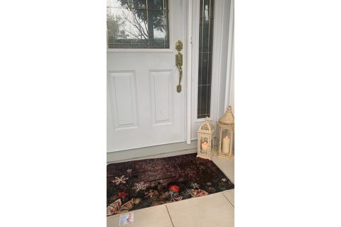 BRİLLANT HALI MEGES YILBAŞI LATEKS KAYMAZ TABAN KAPI ÖNÜ PASPASI 60X90 KAHVERENGİ