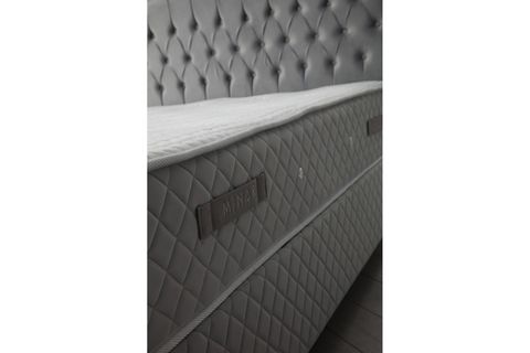 VASSİ SONATA ÇİFT KİŞİLİK BAZA+BAŞLIK+YATAK, GRİ, 140X200