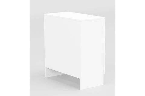 KABİ İKİ KAPAKLI ÇOK AMAÇLI DOLAP, BEYAZ