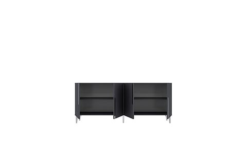 EVVA KONSOL VE TV SEHPASI, ANTRASİT SILVER, 180 CM