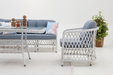 PALMA RATTAN ÜÇLÜ OTURMA GRUBU