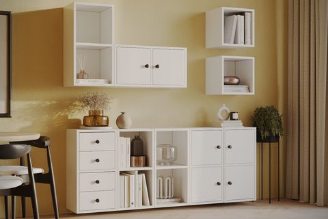 BK ÇOK AMAÇLI DOLAP, 4 KAPAK 4 ÇEKMECELİ, KBR