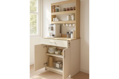 SAMOS ÇOK AMAÇLI DOLAP,  2 KAPAKLI, KUMTAŞI