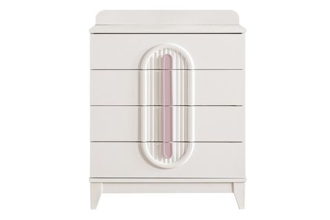 ATHENA 4 ÇEKMECELİ ŞİFONYER, PEMBE