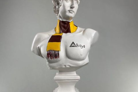 DAVID HARRY POTTER POP ART DEKORATİF ROMA YUNAN HEYKELLERİ