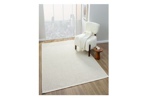 ESSE HAV TOZ VERMEZ KOLAY TEMİZLENEN HASIR DOKU SİSAL HALI, KREM, 80X300, 664