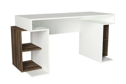 MONUMENT ÇALIŞMA MASASI, BEYAZ CEVİZ