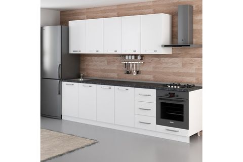 MİNAR FELİX 295 CM MUTFAK DOLABI BEYAZ 295-B3