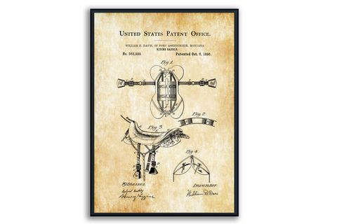 AHŞAP ÇERÇEVELİ VİNTAGE TABLO SETİ, HORSE, 50X70