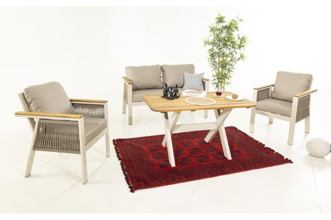 CAPELLA İKİLİ BAHÇE OTURMA GRUBU, KREM