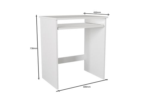 DORPEK GİLDA BİLGİSAYAR PC ÇALIŞMA LAPTOP MASASI, BEYAZ