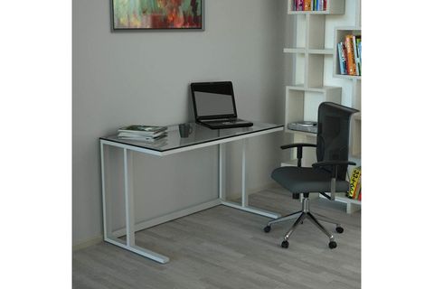 TEKLİ DESK ÇALIŞMA MASASI, BEYAZ