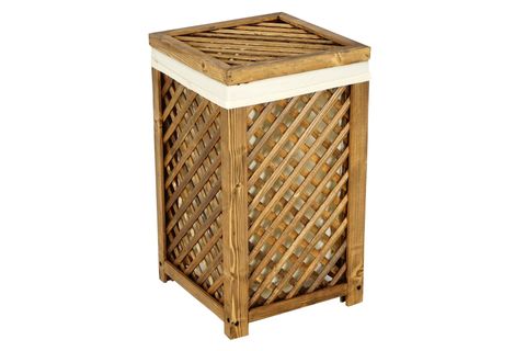 WOODENSA ÇAMAŞIR SEPETİ, CEVİZ WDN716