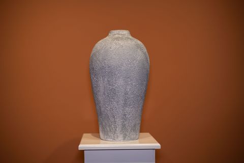 LAURA DOKULU TERRACOTTA VAZO