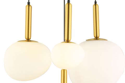 OPACO DÖRTLÜ SARKIT AVİZE, 40 CM