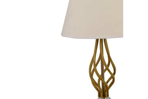 LUPİN ABAJUR, BEYAZ GOLD