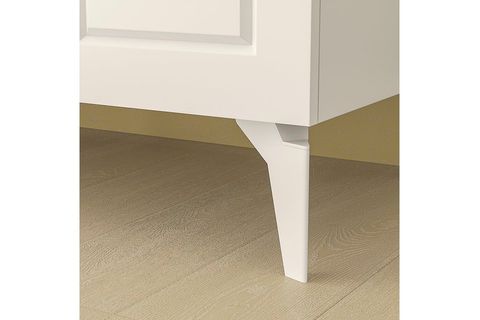ZENİO ASSOS PLUS GARDIROP, 4 KAPAK 2 ÇEKMECELİ, BEYAZ