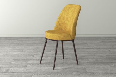 ROVENA LEONA AÇILABİLİR MUTFAK MASASI TAKIMI, MEŞE DESEN, HARDAL, 132X80