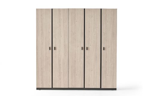 PANNA YATAK ODASI TAKIMI, BAZALI, 5 KAPAKLI