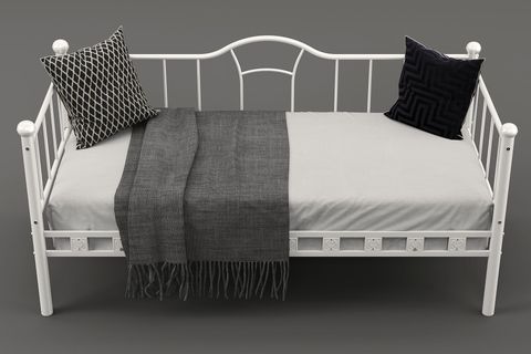 ARGİMO KAMELYA SEDİR KARYOLA, BEYAZ, 90X200