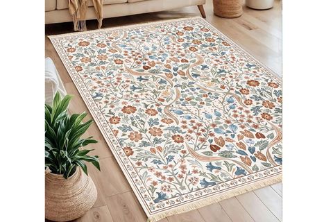 LEAF BASKILI DOKUMA TABAN HALI, 244 YNG, 100X150  CM