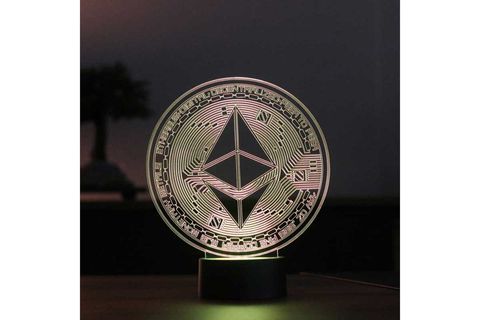 ETHEREUM LED MASA LAMBASI, PLASTİK